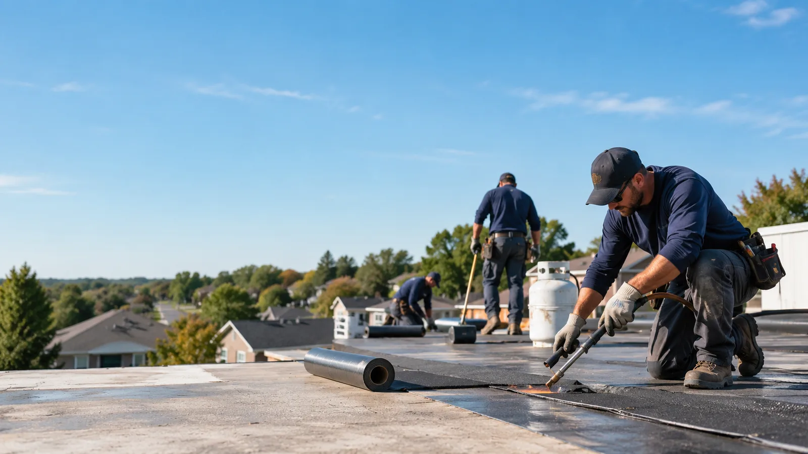 Flat Roof Leak Repair providers in Lawrence, KS
